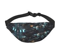 Future Robot Travel Fashion Waist Bag, Suitable for Sports, Running, Cycling, Traveling, Fishing Boys Large Crossbody Waist Bag,