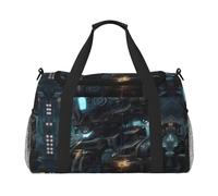 Future Robot Travel Tote Bag with Adjustable Shoulder Strap and Large Capacity