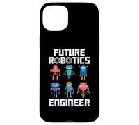 Future Robotics Engineer Funny Robot Engineering Kids Case for iPhone 15 Plus