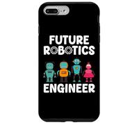 Future Robotics Engineer Funny Robot Engineering Kids Case for iPhone 7 Plus/8 Plus