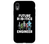 Future Robotics Engineer Funny Robot Engineering Kids Case for iPhone XR