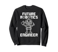Future Robotics Engineer Funny Robot Engineering Kids Sweatshirt