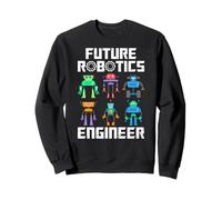 Future Robotics Engineer Funny Robot Engineering Kids Sweatshirt