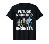 Future Robotics Engineer Funny Robot Engineering Kids T-Shirt