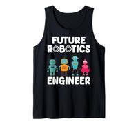Future Robotics Engineer Funny Robot Engineering Kids Tank Top
