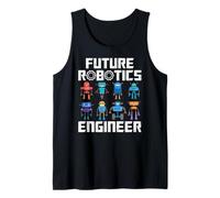 Future Robotics Engineer Funny Robot Engineering Kids Tank Top