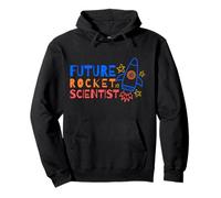 Future Rocket Scientist Baby Boy Kids Girl Space Rocket Ship Pullover Hoodie