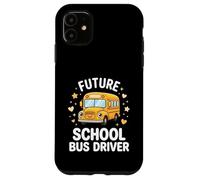 Future School Bus Driver Cute Career Bus Driver Case for iPhone 11