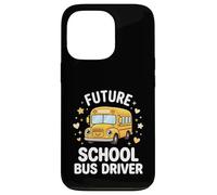 Future School Bus Driver Cute Career Bus Driver Case for iPhone 13 Pro