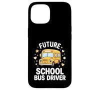 Future School Bus Driver Cute Career Bus Driver Case for iPhone 15