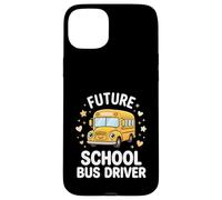 Future School Bus Driver Cute Career Bus Driver Case for iPhone 15 Plus