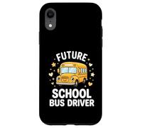 Future School Bus Driver Cute Career Bus Driver Case for iPhone XR