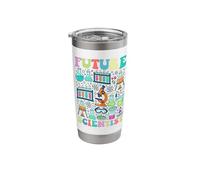 Future Scientist Colorful Chemistry Physics Science Lover Stainless Steel Insulated Tumbler