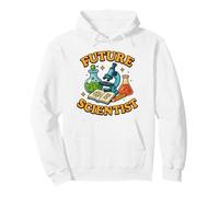Future Scientist Kids Science Career CuteLab Worker Pullover Hoodie