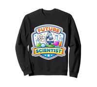 Future Scientist Young Kids Children Science Lover Girl Boy Sweatshirt
