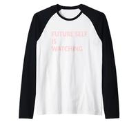 Future Self Sport Motivational Perimenopause Menopause Raglan Baseball Tee