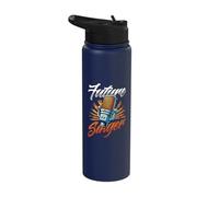 Future Singer Kids Choir Band Singing Stainless Steel Insulated Water Bottle