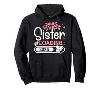 Future Sister SISTER LOADING 2026 Funny Sisters Pullover Hoodie