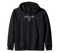 Future SLP Coquette Bow Speech Language Pathology Graduation Zip Hoodie