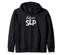 Future Slp Therapy Speech Language Pathology Slp Graduation Zip Hoodie