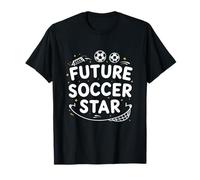 Future Soccer Star Summer Soccer Camp Kids Teens Soccer Ball T-Shirt