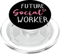 Future Social Worker Social Work Caregiver PopSockets PopGrip for MagSafe
