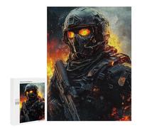 Future Soldier Gear -1 Adult Tabletop Puzzle, 500 PCS - Home Décor Activity, for Mindful Indoor Entertainment