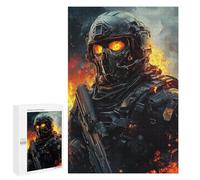 Future Soldier Gear -1 - Decorative Wooden Puzzle, 1000 PCS, Mindful Gift for Adults; for Shared Table Time
