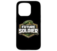 Future Soldier Military Armed Forces Boy Girl Child Kids Case for iPhone 15 Pro