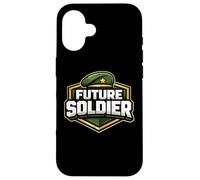 Future Soldier Military Armed Forces Boy Girl Child Kids Case for iPhone 16