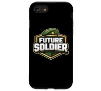 Future Soldier Military Armed Forces Boy Girl Child Kids Case for iPhone SE (2020) / 7/8