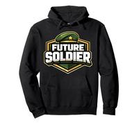 Future Soldier Military Armed Forces Boy Girl Child Kids Pullover Hoodie