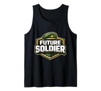 Future Soldier Military Armed Forces Boy Girl Child Kids Tank Top