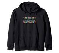 Future Sonographer Medical Sonography Student RDCS Zip Hoodie