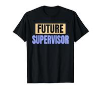 Future Supervisor - Funny Supervisor Value Graphic T-Shirt, Men, Black, S