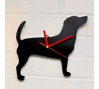 FUTURE T:ME BLACK JACK RUSSELL TERRIER Shaped Modern Wall Clock Bedroom Home Decor Gift