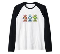 Future Tech Parenting Joke Coding Dad G ad Humor Bots Raglan Baseball Tee