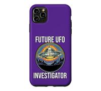 Future UFO Investigator Believe In Aliens and Flying Saucers Case for iPhone 11 Pro Max