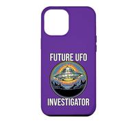 Future UFO Investigator Believe In Aliens and Flying Saucers Case for iPhone 12 Pro Max