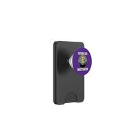 Future UFO Investigator Believe In Aliens and Flying Saucers PopSockets PopWallet for MagSafe