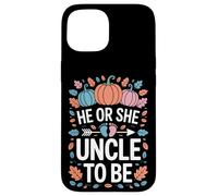 Future Uncle He Or She Baby Reveal For Family Events Case for iPhone 15