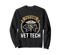 Future Vet Tech Dog Cat Veterinary Technician Sweatshirt