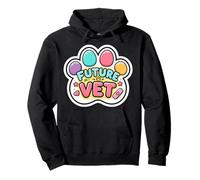 Future Vet Veterinarian Veterinary Surgeon Kids Boys Girls Pullover Hoodie