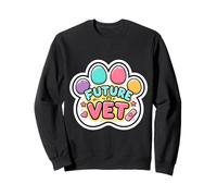 Future Vet Veterinarian Veterinary Surgeon Kids Boys Girls Sweatshirt