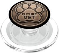Future Vet Veterinarian Veterinary Surgeon Kids Child Badge PopSockets PopGrip for MagSafe