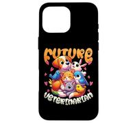 Future Veterinarian Animal Lover Veterinarian Future Vet Case for iPhone 16 Pro Max