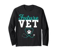 Future Veterinarian Becoming Animal Doctor Long Sleeve T-Shirt
