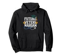 Future Veterinarian New Vet Student Dvm Graduate Milestone Pullover Hoodie