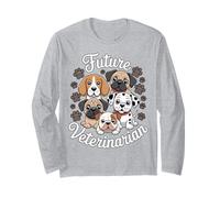 Future Veterinarian Vet Student Vet School Vet Tech Long Sleeve T-Shirt