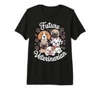 Future Veterinarian Vet Student Vet School Vet Tech Premium T-Shirt